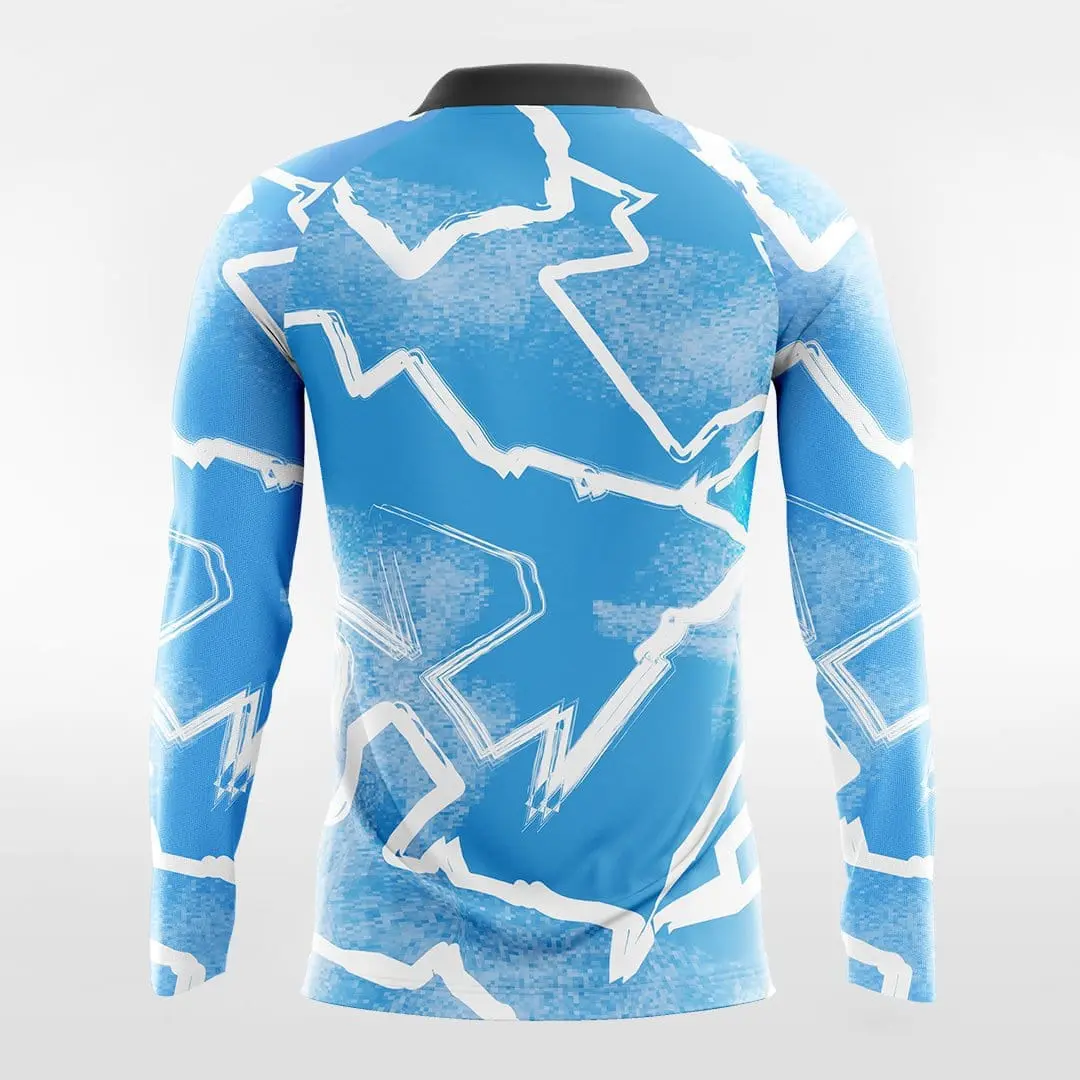 Long Sleeve sublimated Soccer Jersey - Image 2