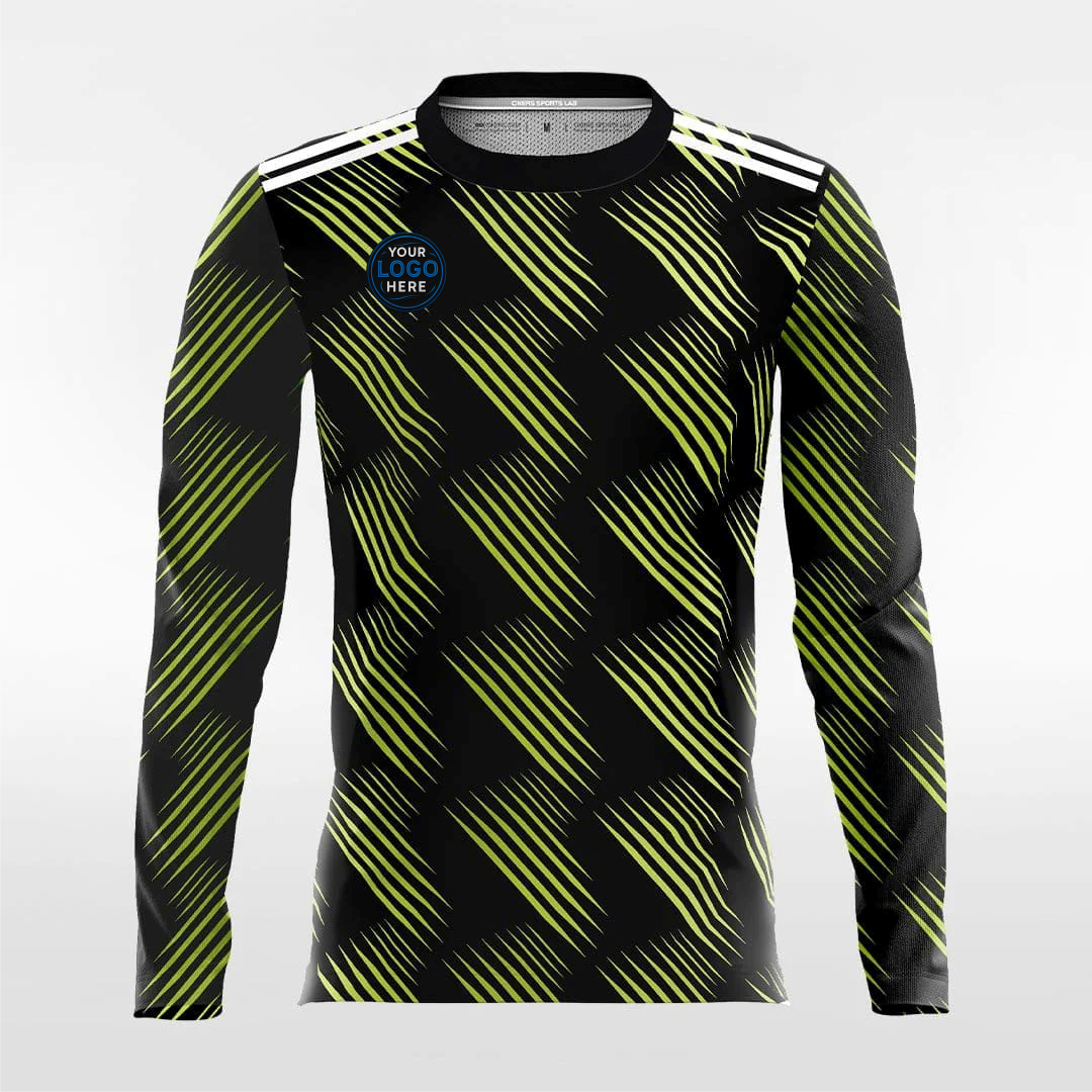 Long Sleeve sublimated Soccer Jersey