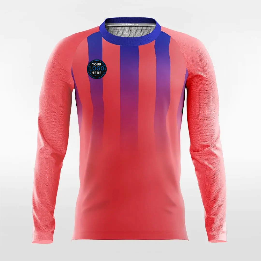 Long Sleeve sublimated Soccer Jersey - Image 3
