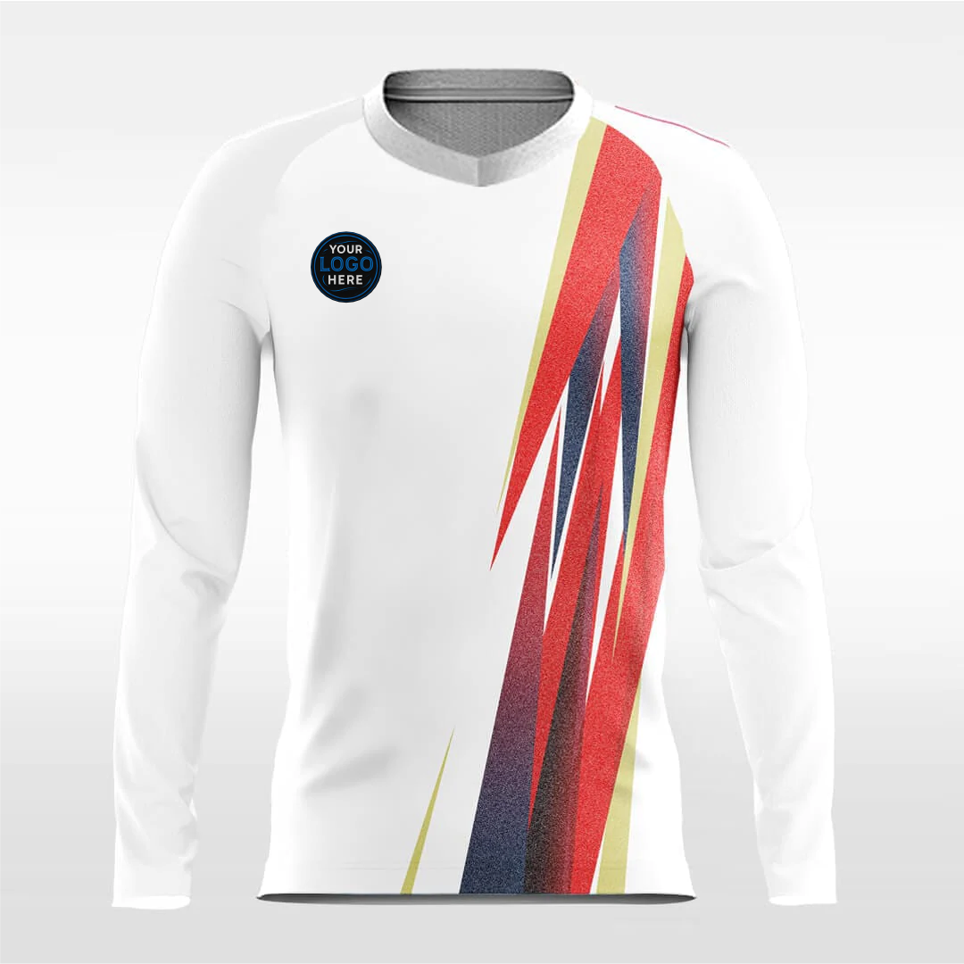 Long Sleeve sublimated Soccer Jersey